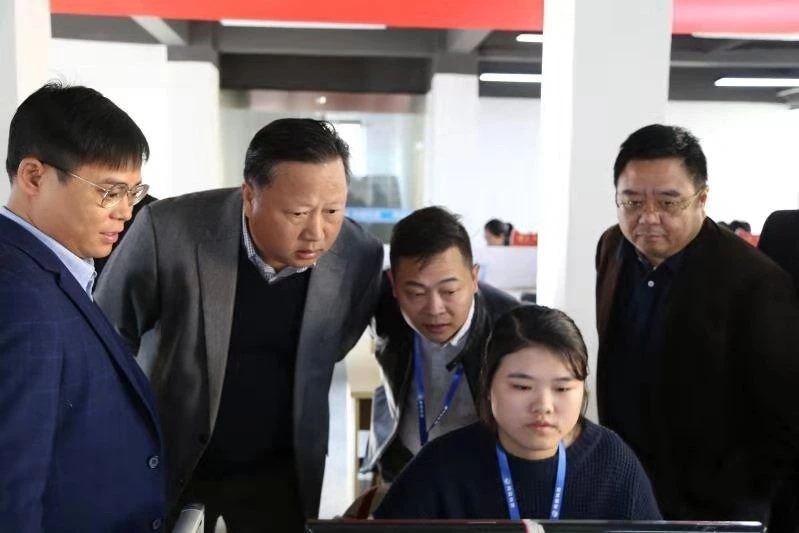 热烈欢迎：九江副市长彭敏莅临九江u球体育app入口-u球（中国）
基地视察